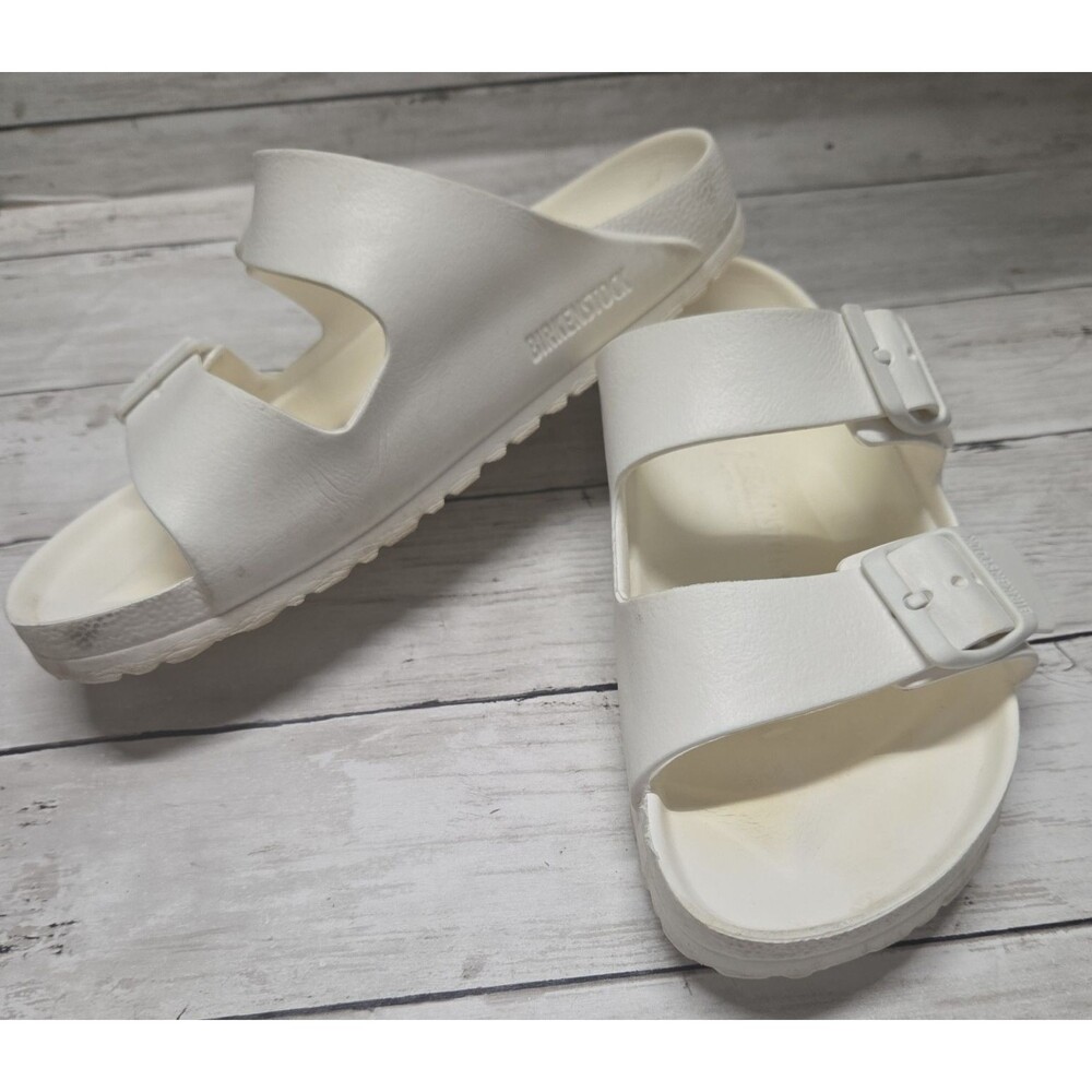 Birkenstock Arizona EVA Sandals White Unisex Womens Size EU 40 US 9